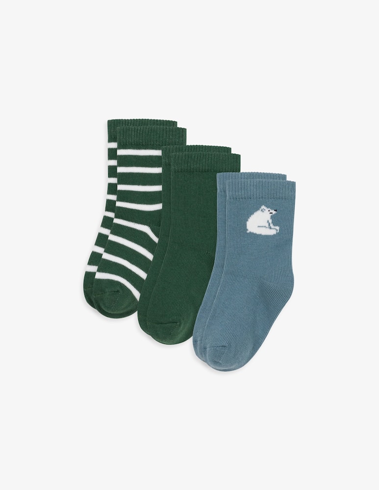 rinascente Petit Bateau Set di 3  paia di calzini