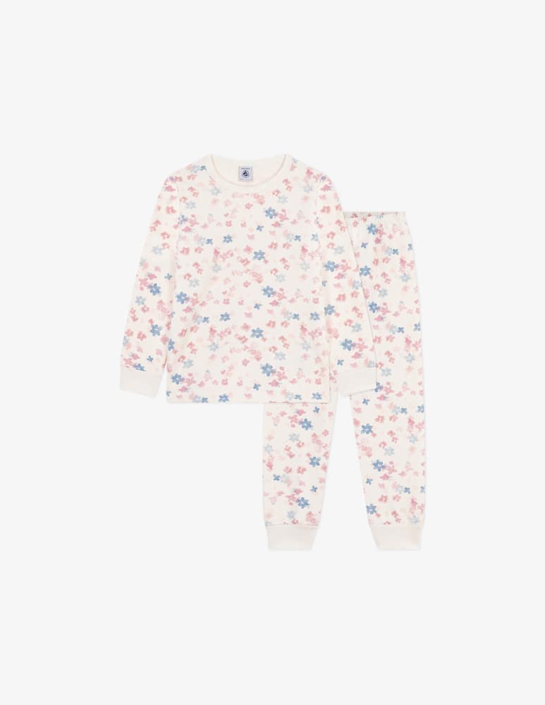 rinascente Petit Bateau Set pigiama floreale