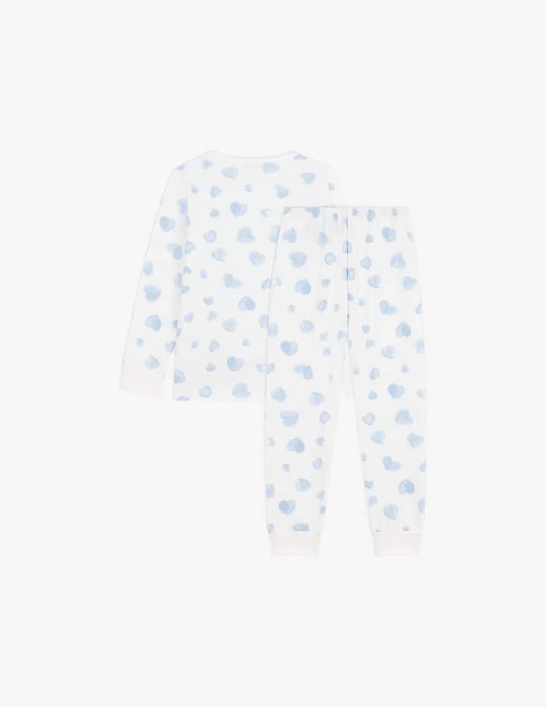 rinascente Petit Bateau Pigiama cuori stampati