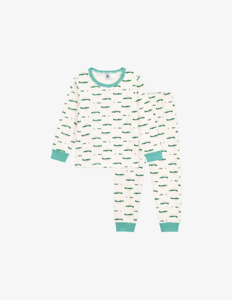 Petit Bateau Crocodile print pyjama - picture 1 Petit Bateau Crocodile print pyjama - picture 1