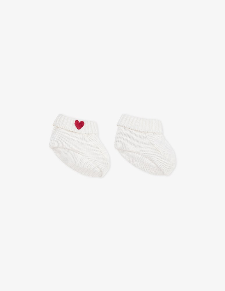rinascente Petit Bateau Knitted slipper socks