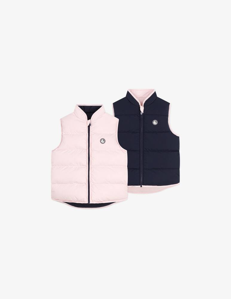 rinascente Petit Bateau Gilet imbottito reversibile