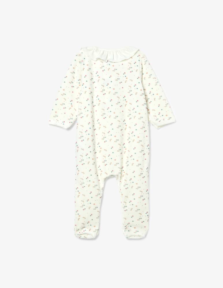 rinascente Petit Bateau Floral sleepsuit