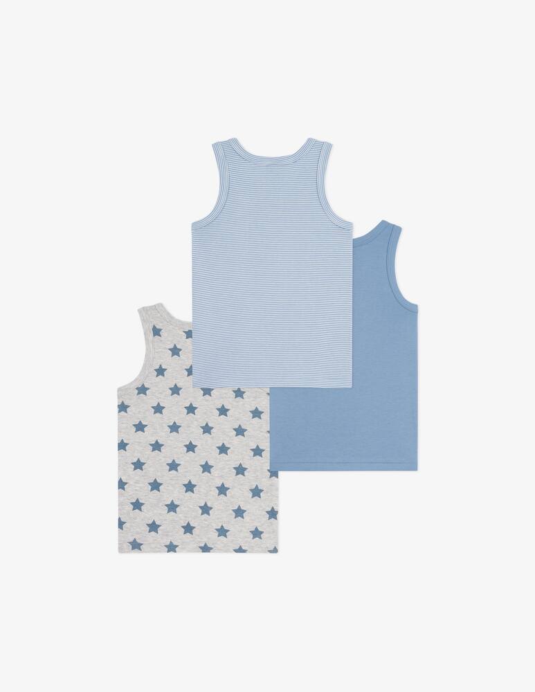 rinascente Petit Bateau Set di 3 canottiere