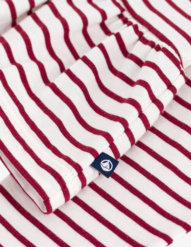 rinascente Petit Bateau Striped peplum t-shirt