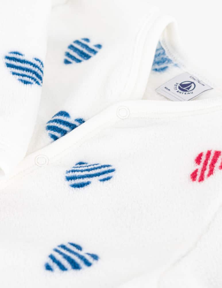 Petit Bateau Tutina pigiama cuori - immagine 3 Petit Bateau Tutina pigiama cuori - immagine 3