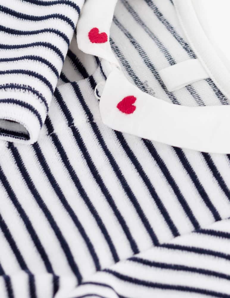 rinascente Petit Bateau Tutina con piedini a righe