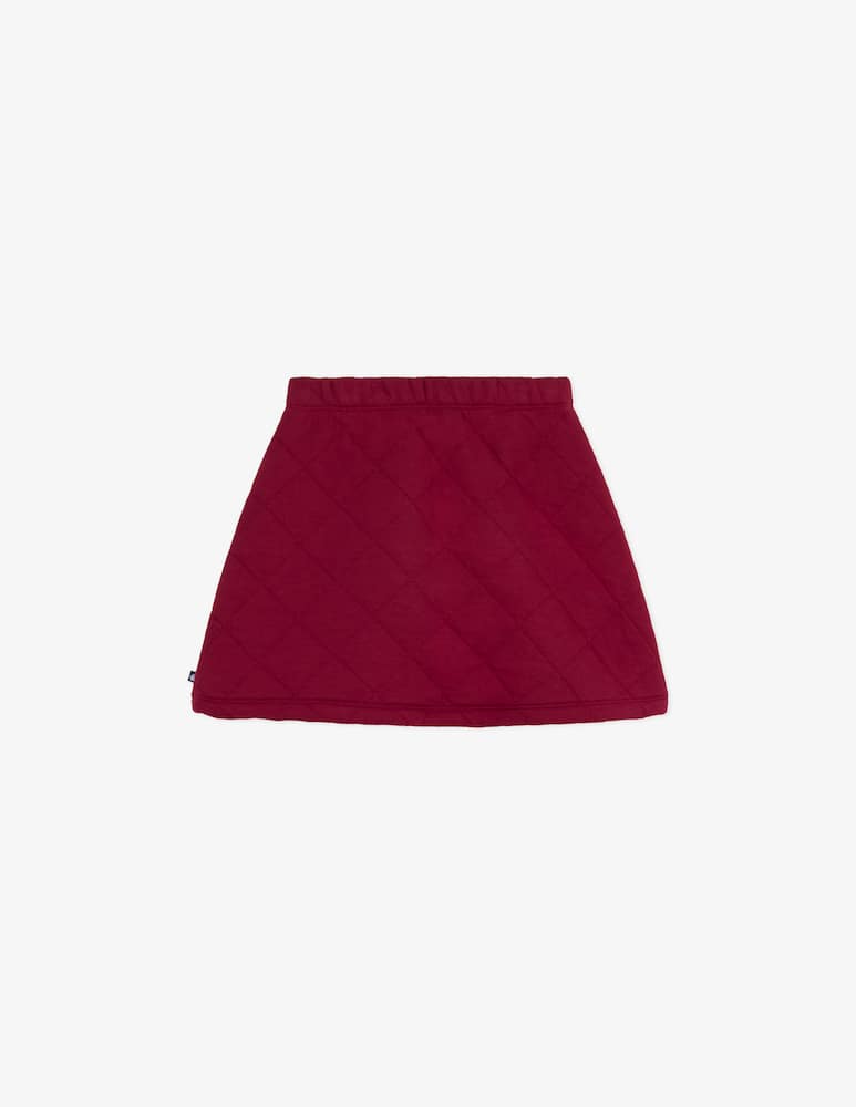 rinascente Petit Bateau Quilted heart pocket skirt