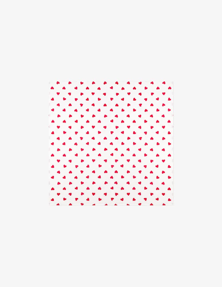 Petit Bateau Fascia in cotone con stampa a cuori - immagine 1 Petit Bateau Fascia in cotone con stampa a cuori - immagine 1