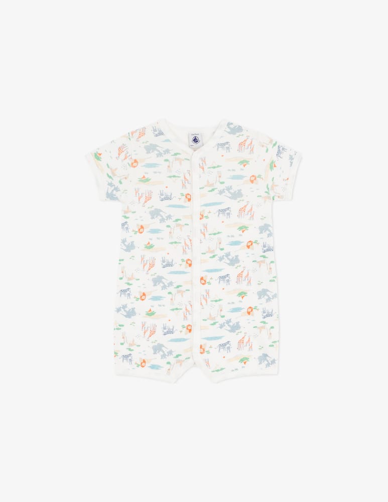 Petit Bateau Tutina animali safari - immagine 1 Petit Bateau Tutina animali safari - immagine 1