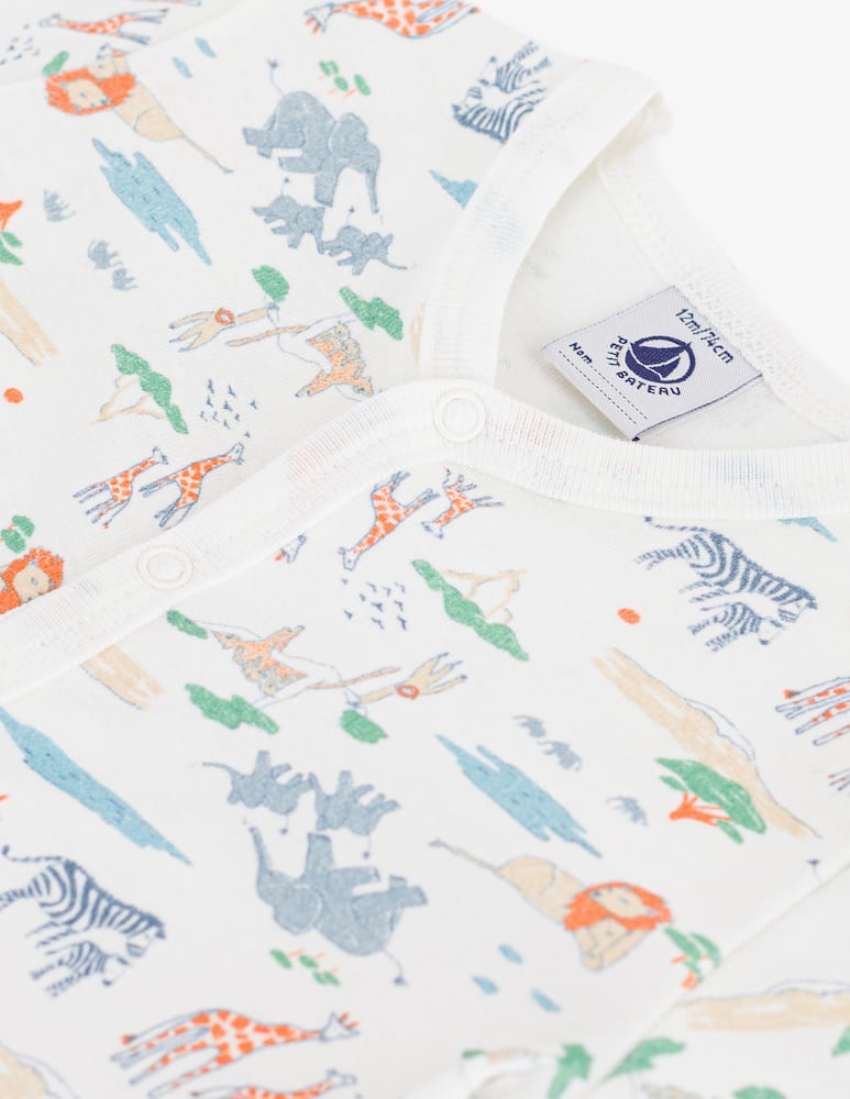 Petit Bateau Tutina animali safari - immagine 3 Petit Bateau Tutina animali safari - immagine 3