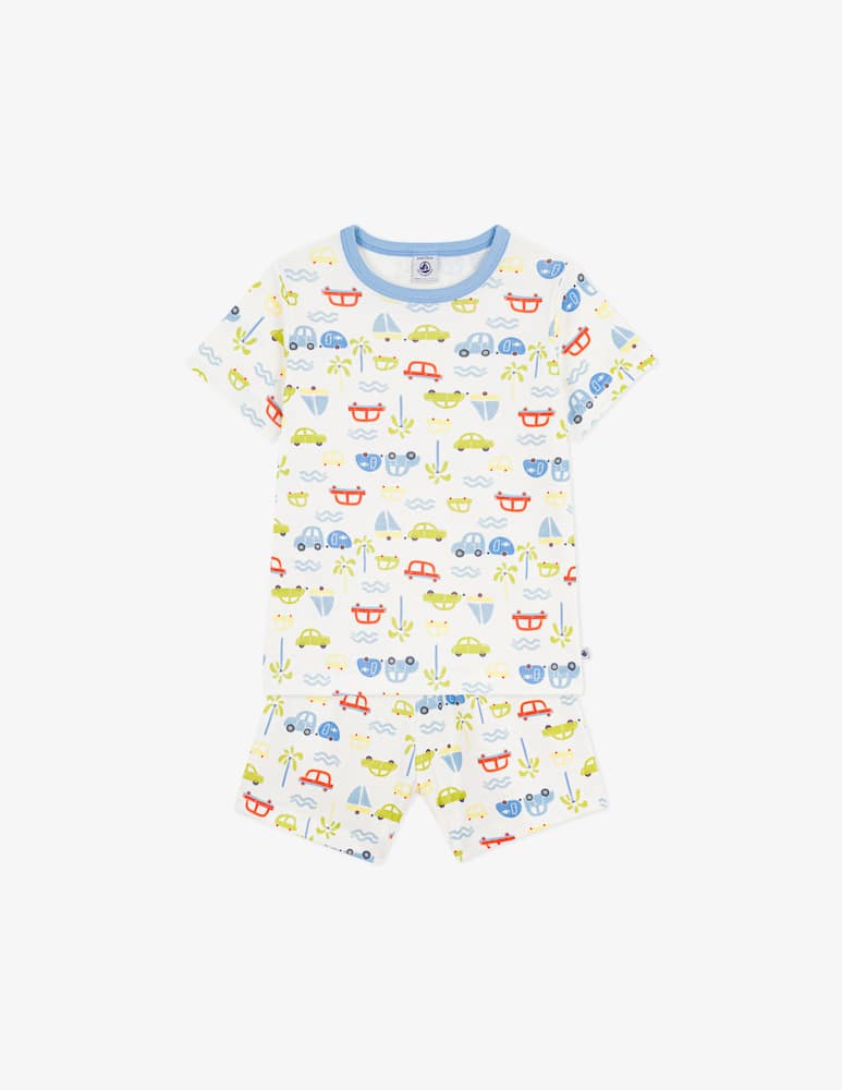 rinascente Petit Bateau Playtime print pyjama set