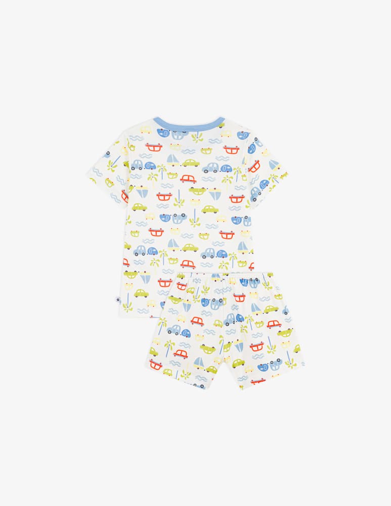 rinascente Petit Bateau Playtime print pyjama set