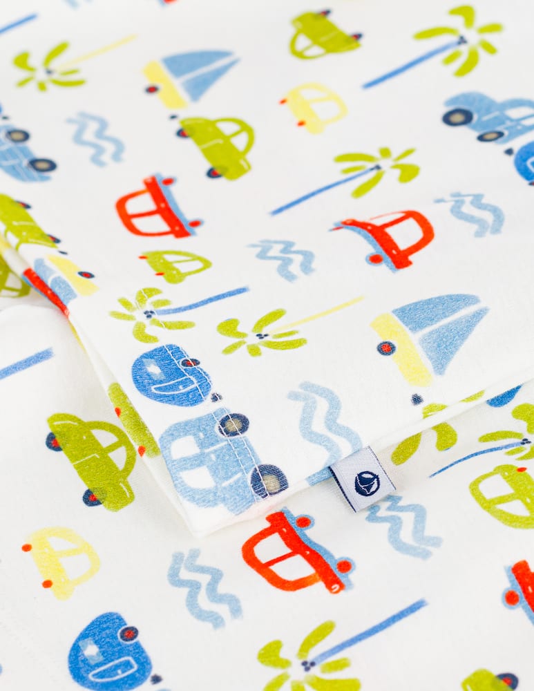 rinascente Petit Bateau Playtime print pyjama set