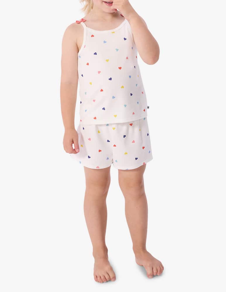 rinascente Petit Bateau Set top e shorts cuori