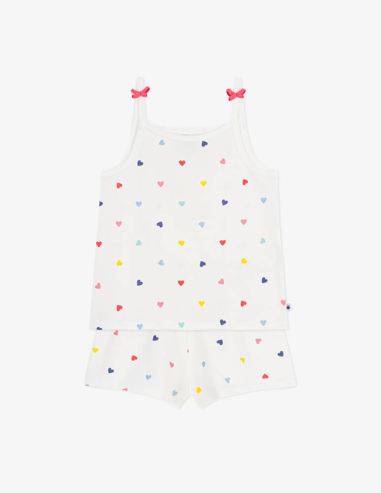 Petit Bateau Set top e shorts cuori - immagine 5