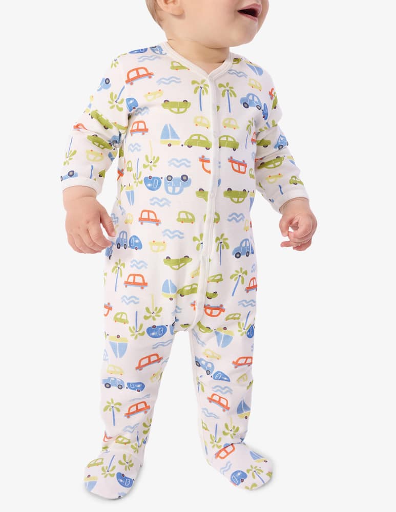 rinascente Petit Bateau Tutina con auto e barche