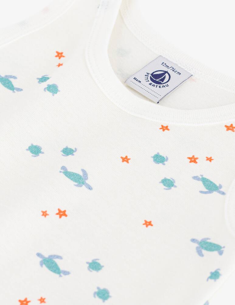 rinascente Petit Bateau Combishort tartarughe