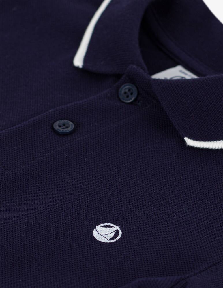 rinascente Petit Bateau Polo shirt with trim