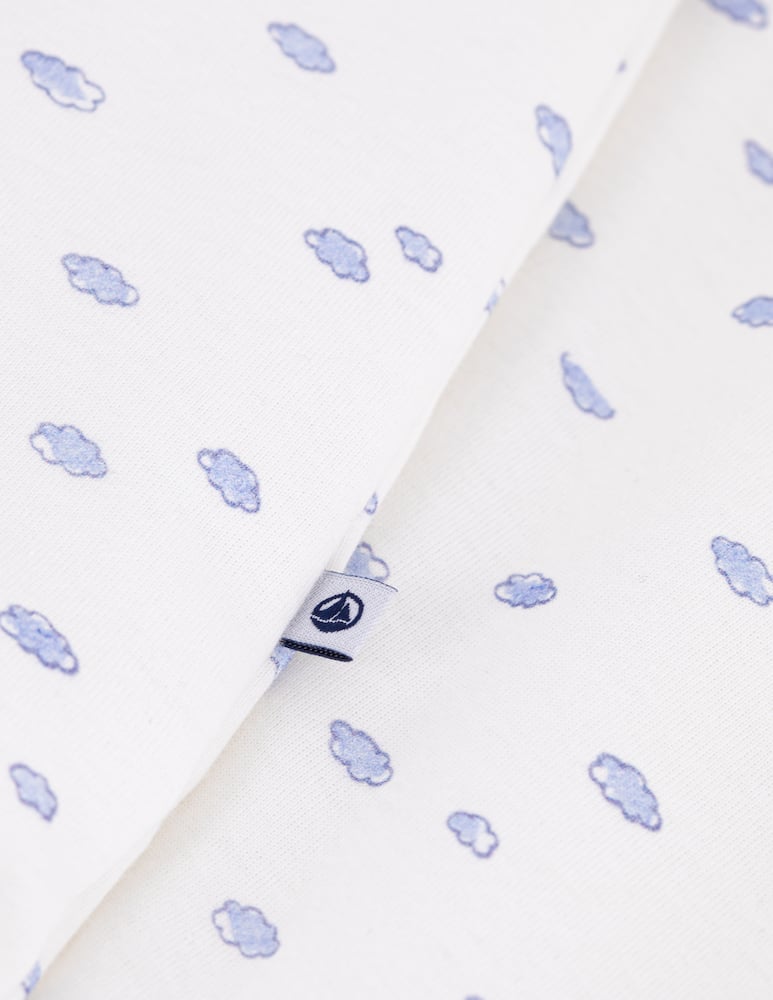 rinascente Petit Bateau Cloud print sleeping sack