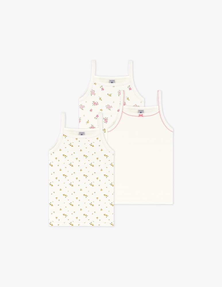 Petit Bateau Canottiere bretelle set - immagine 1 Petit Bateau Canottiere bretelle set - immagine 1