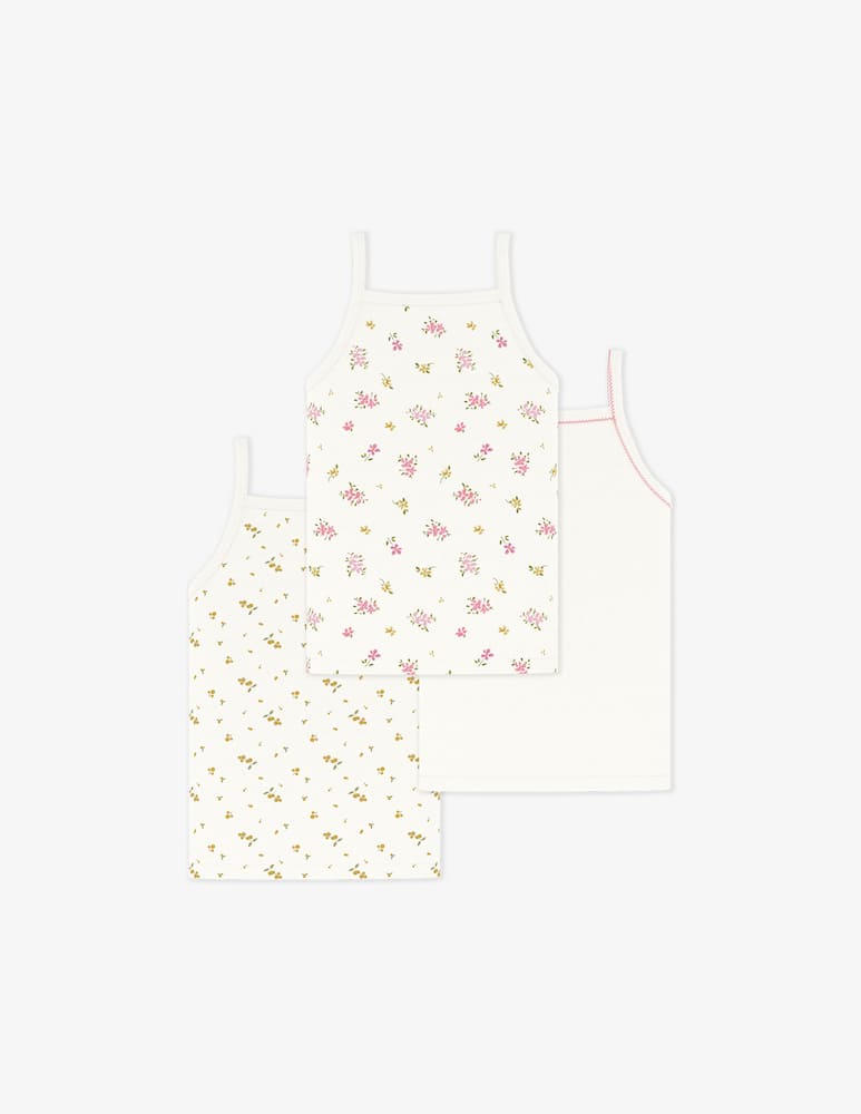 Petit Bateau Canottiere bretelle set - immagine 2 Petit Bateau Canottiere bretelle set - immagine 2