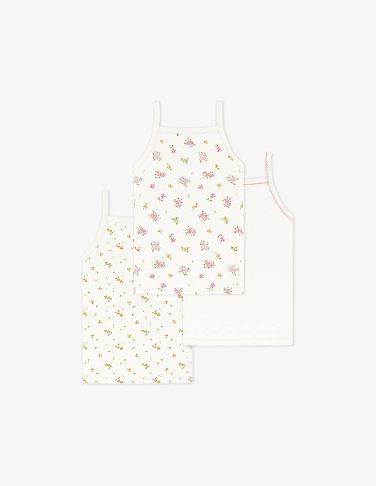 rinascente Petit Bateau Floral strap camisole set
