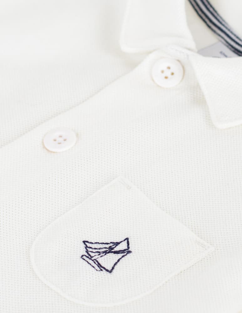 rinascente Petit Bateau Polo playsuit