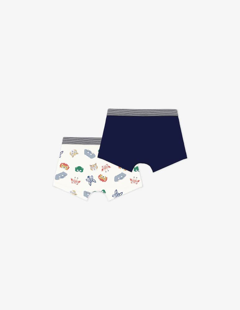 rinascente Petit Bateau Animal print boxers set 2