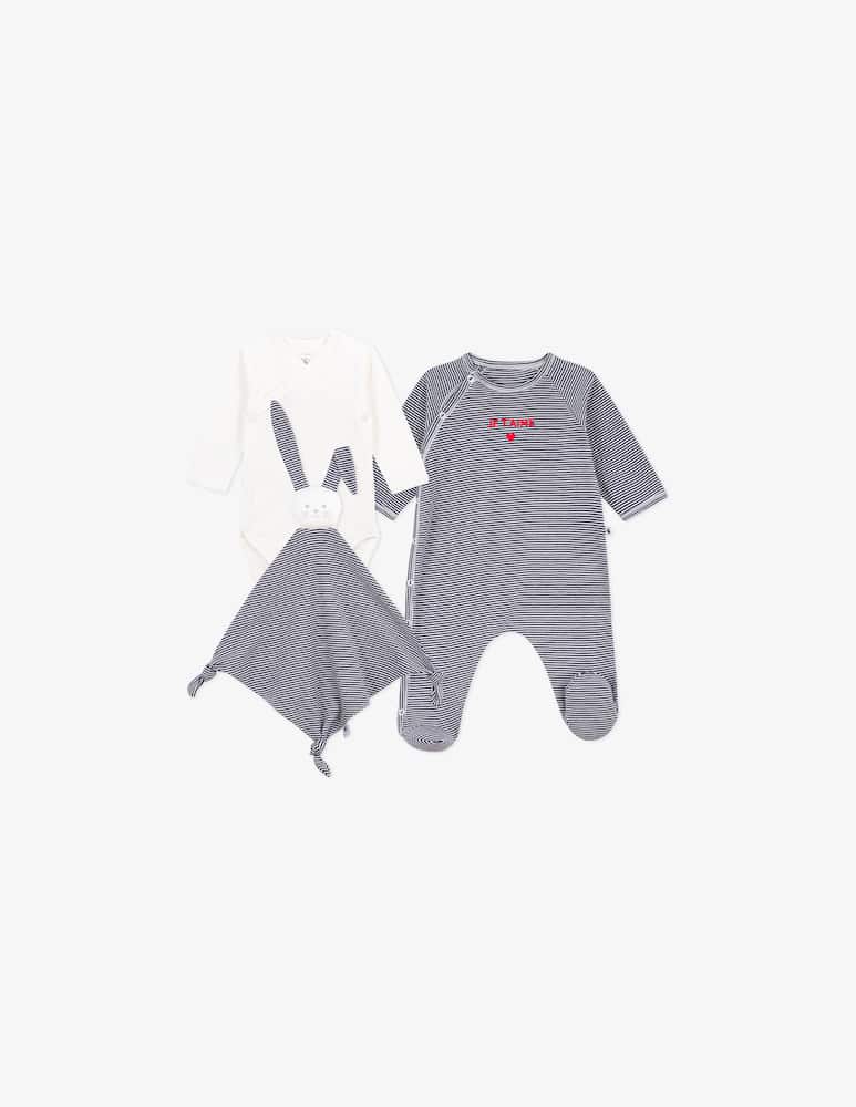 rinascente Petit Bateau Set body e doudou