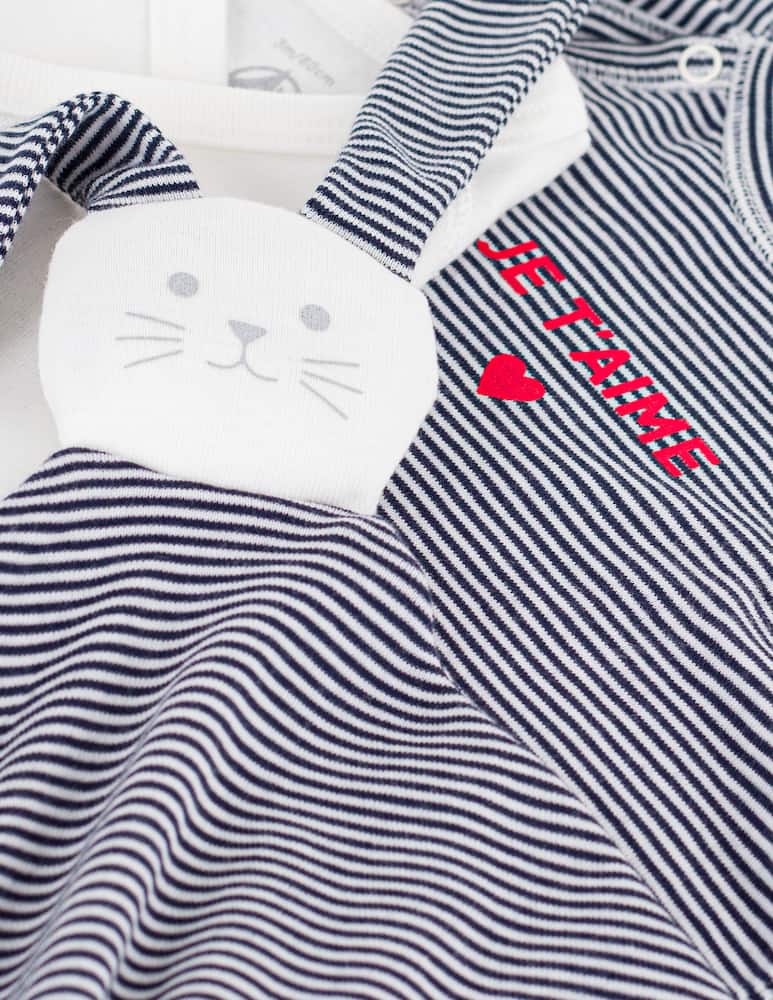 rinascente Petit Bateau Set body e doudou