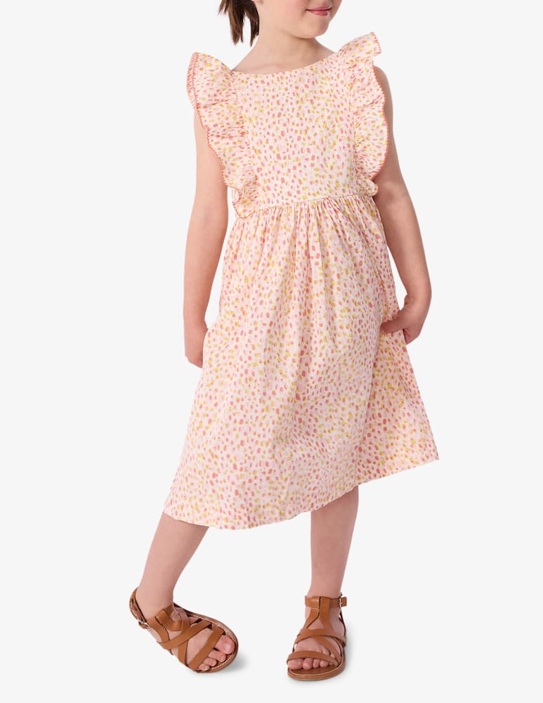 rinascente Petit Bateau Abito volant stampato