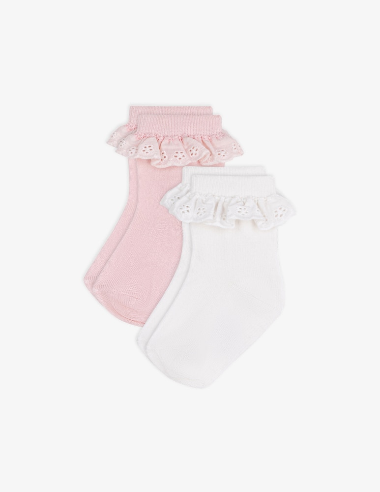 rinascente Petit Bateau Ruffle ankle socks