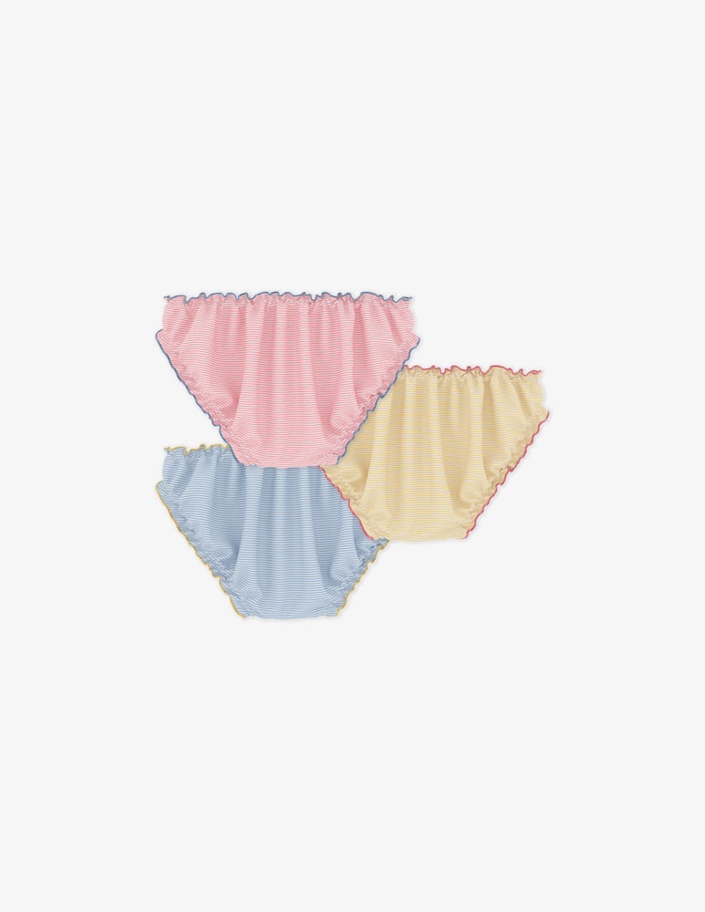 Petit Bateau Striped ruffle culottes - picture 3 Petit Bateau Striped ruffle culottes - picture 3