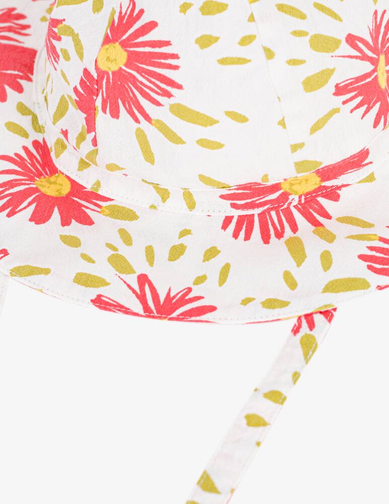 rinascente Petit Bateau Floral capeline hat
