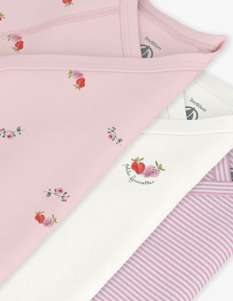 rinascente Petit Bateau Floral print bodysuits