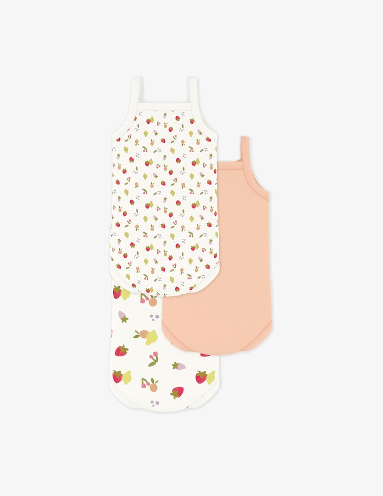 rinascente Petit Bateau Body a bretelle 3 pack