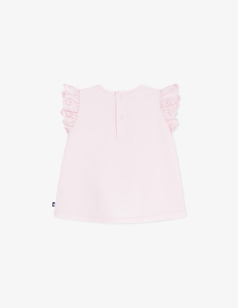 rinascente Petit Bateau Maglia con volant marshm