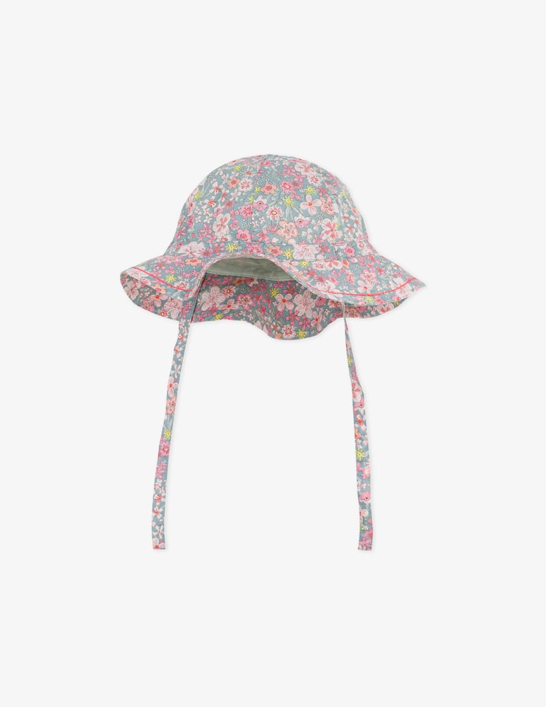 rinascente Petit Bateau Floral capeline hat
