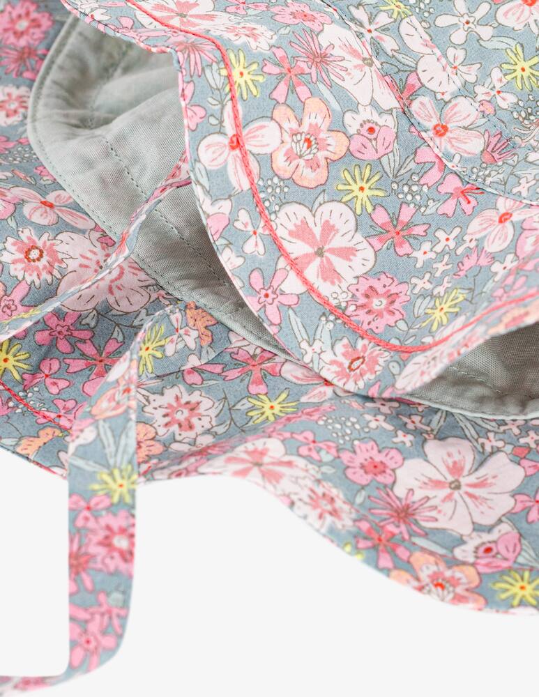 rinascente Petit Bateau Floral capeline hat