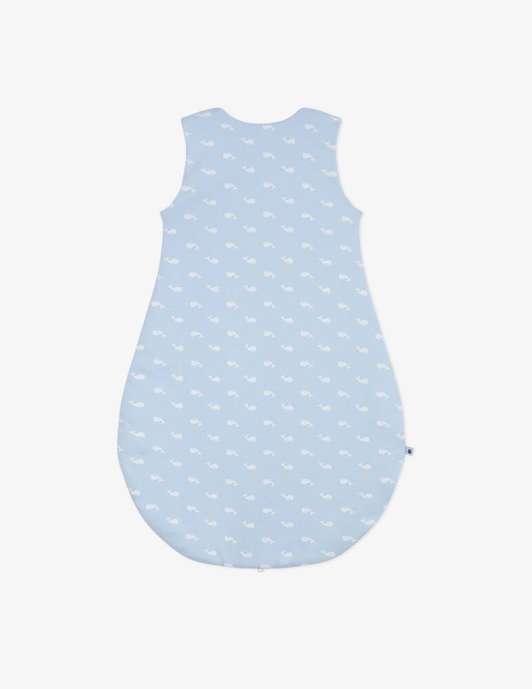rinascente Petit Bateau Whale print sleeping sack
