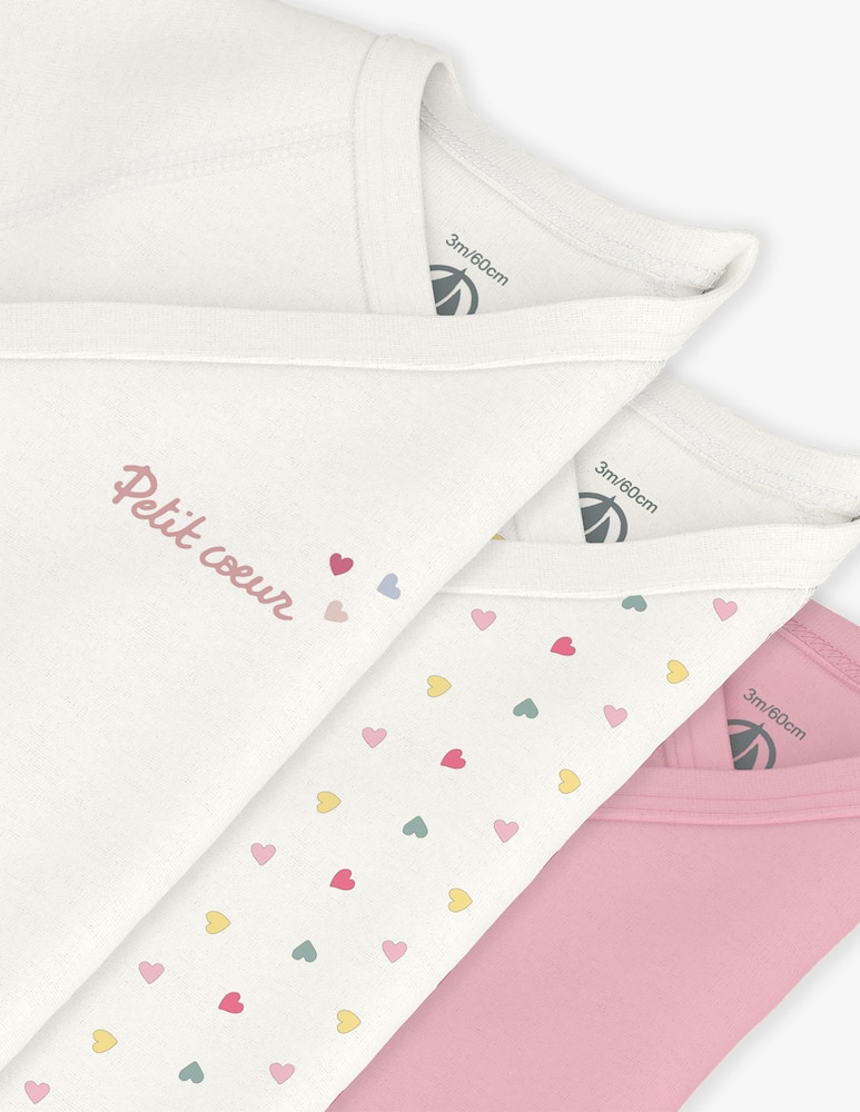 rinascente Petit Bateau Body incrociato set 3