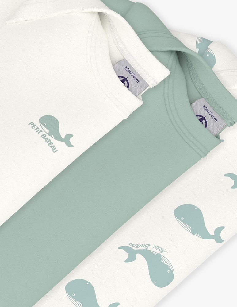 rinascente Petit Bateau Body pack 3