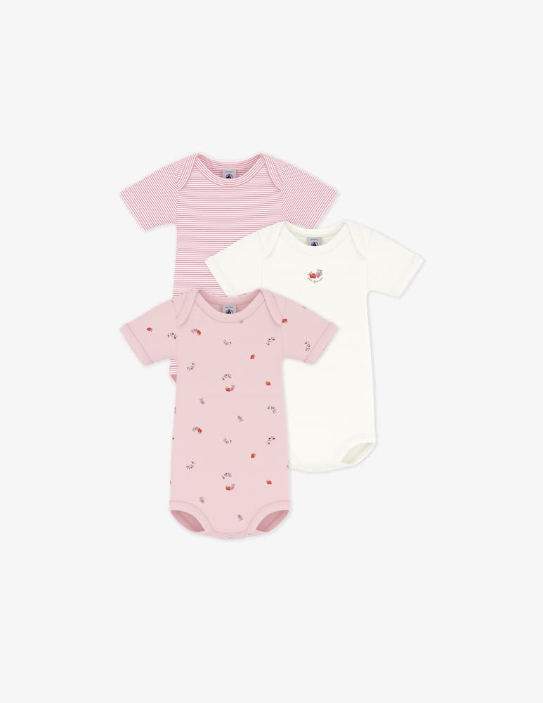 rinascente Petit Bateau Set 3 body neonato 