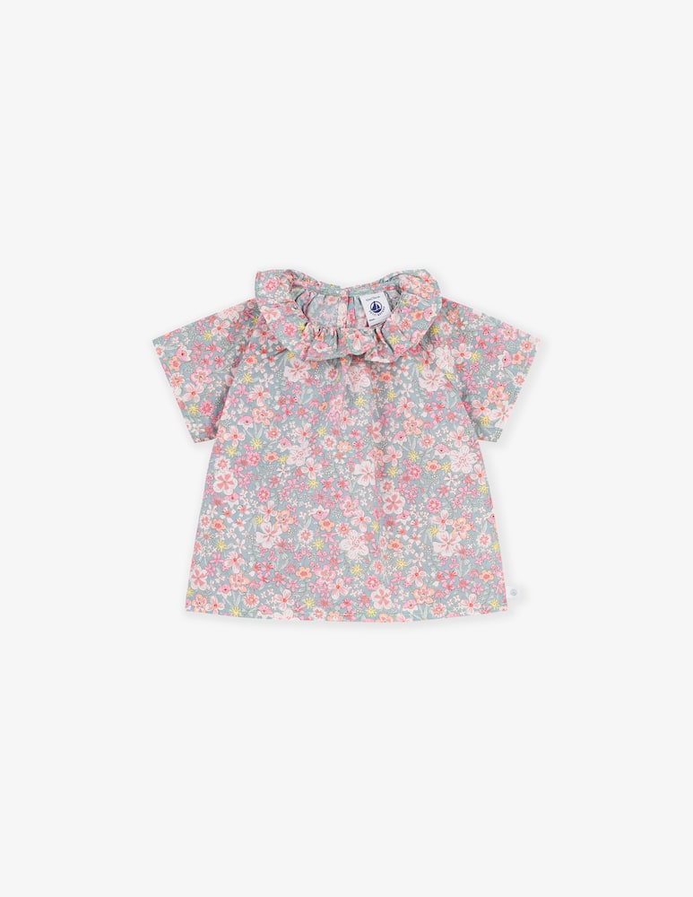 rinascente Petit Bateau Blusa maniche corte a fiori