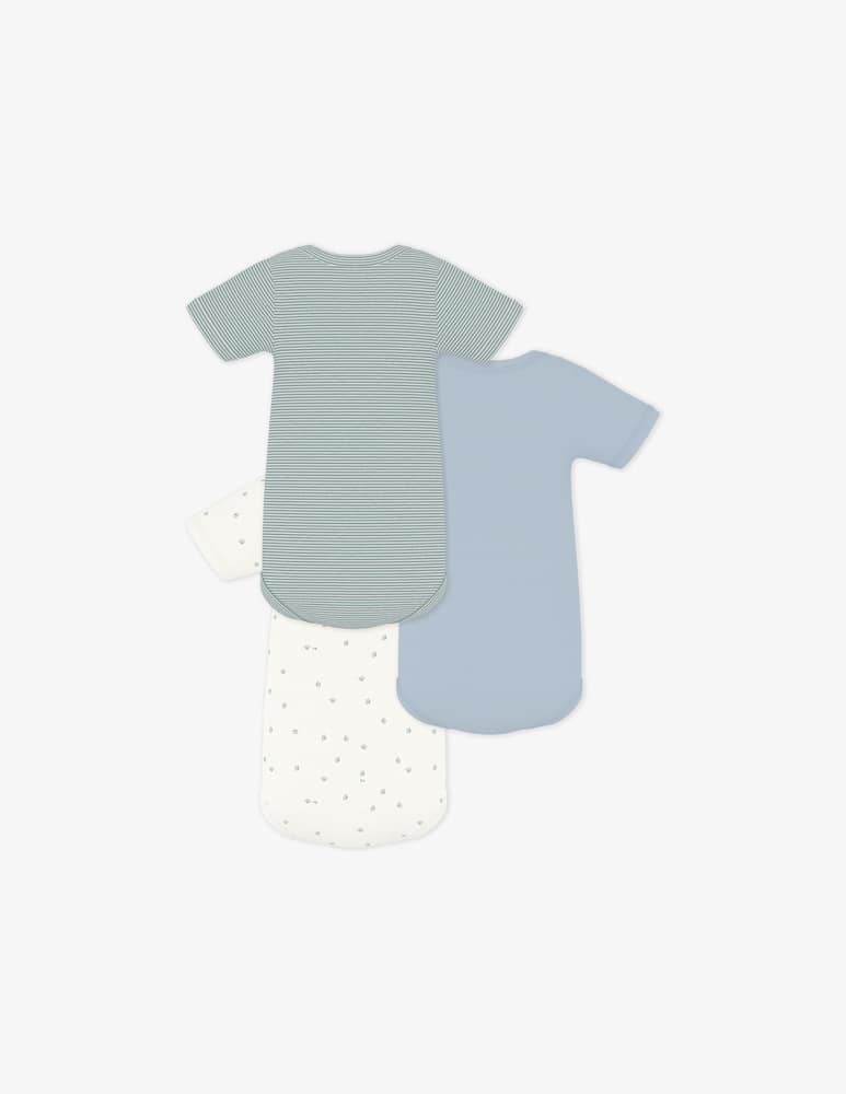 rinascente Petit Bateau Body a manica corta set 3