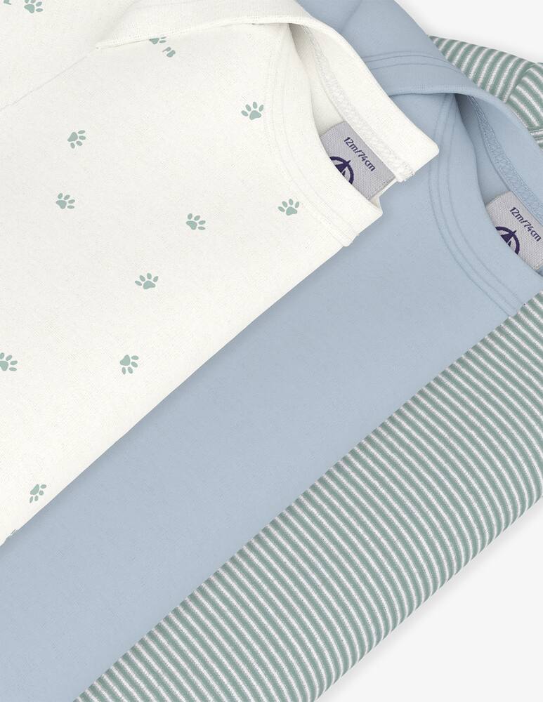 rinascente Petit Bateau Body a manica corta set 3