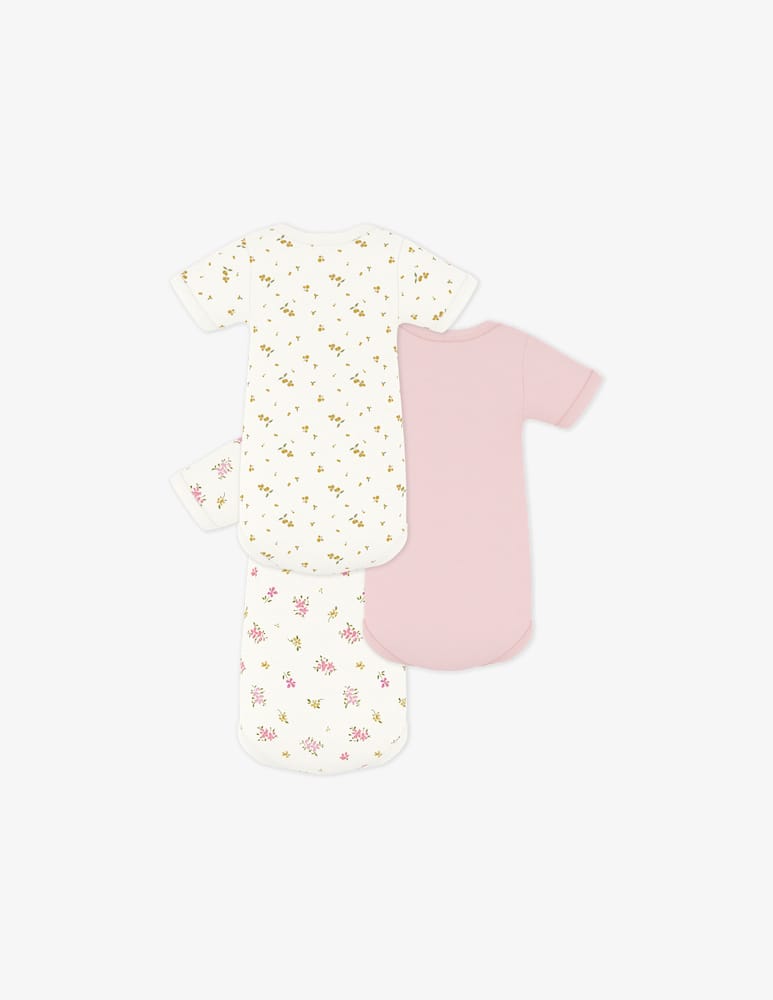 rinascente Petit Bateau Body a maniche corte set 3