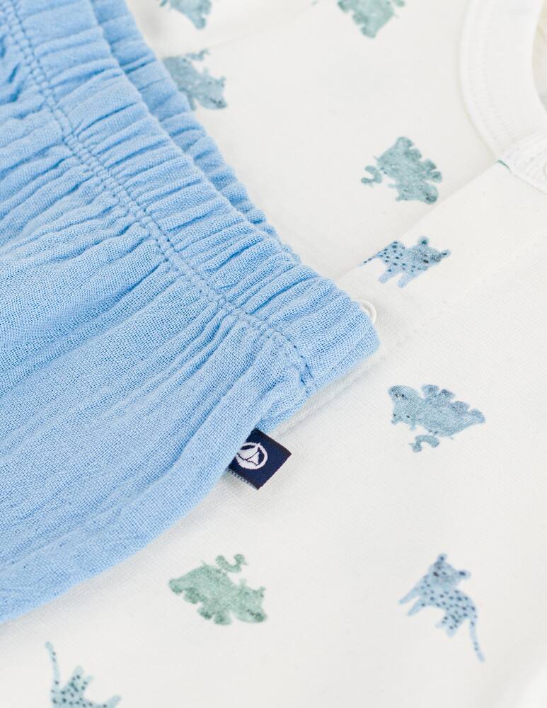 rinascente Petit Bateau Set due pezzi floreale