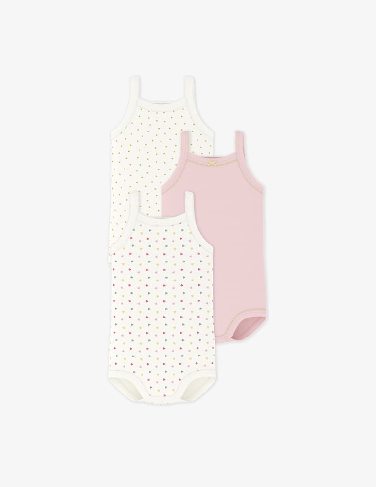 rinascente Petit Bateau Bodies a bretelle 3 pack